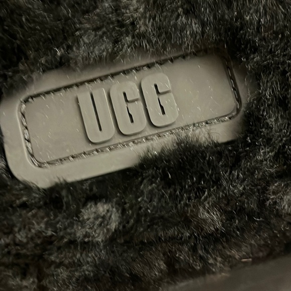 Ugg Australia Disco slides sandals shoes black new 1112258 Women’s size 7 - Picture 8 of 16